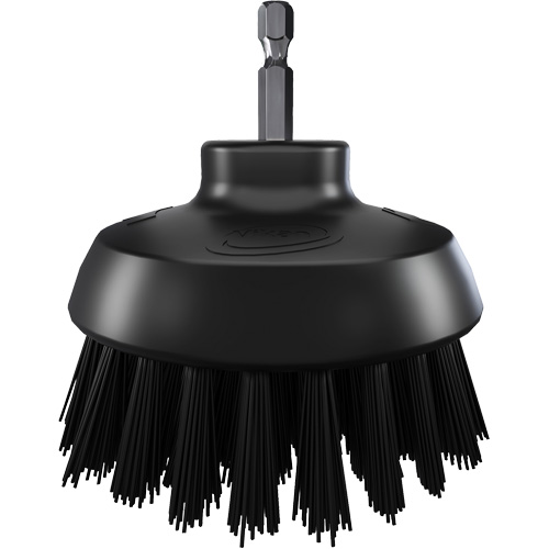 Brosse ronde HyDrive pour perceuse, Soies Tr&egrave;s ferme, Longueur de 3-1/10", Noir Auto Electric Service Ltd.