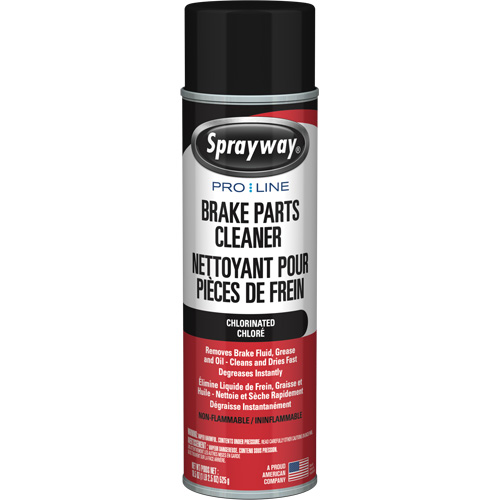 Nettoyant pour pi&egrave;ces de freins Pro Line avec tr&egrave;s faible teneur en COV, Canette a&eacute;rosol Auto Electric Service Ltd.