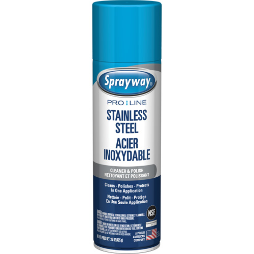 Pro Line Stainless Steel Cleaner & Polish, 15 oz., Aerosol Can Auto Electric Service Ltd.