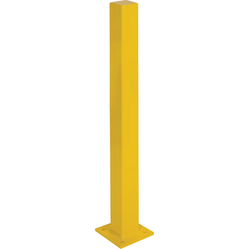 Heavy-Duty Bollards, Steel, 48" H x 4" W, Yellow Auto Electric Service Ltd.