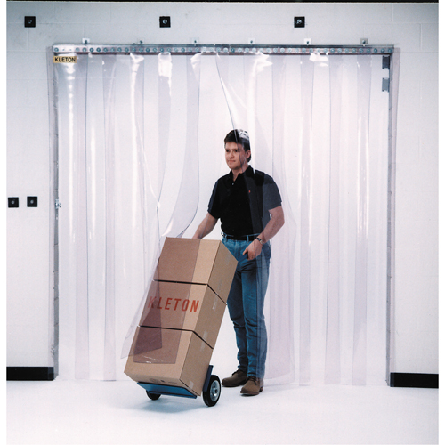 Strip Curtain Doors, 6' x 8' Door Opening, 8" Strip Width, 0.080" Strip Thickness Auto Electric Service Ltd.