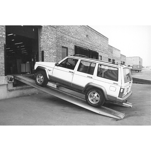 Aluminum Twin Ramps with Perforated Traction Grip Auto Electric Service Ltd.