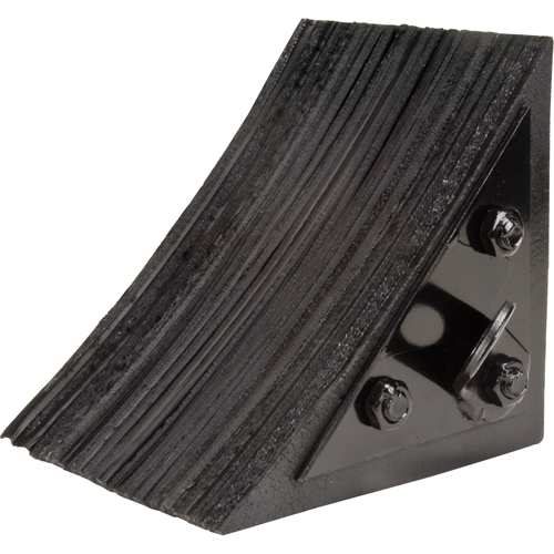 Wheel Chock, 8" x 8" x 8", Black Auto Electric Service Ltd.
