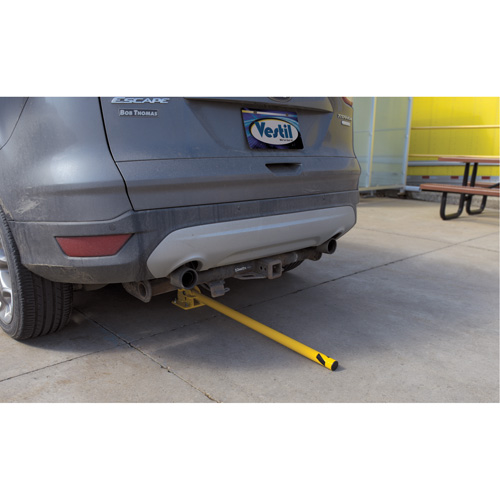 Butoirs repliables, Acier, 42" h x 1-3/4" la, Jaune Auto Electric Service Ltd.