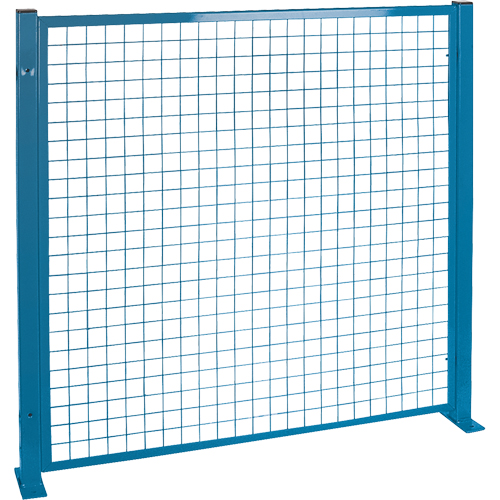 Perimeter Guards - Mesh Style, 4' H x 4' W, Blue Auto Electric Service Ltd.