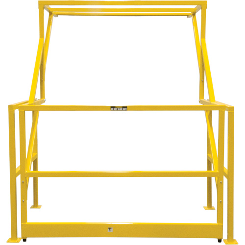 Barri&egrave;re de s&eacute;curit&eacute; pour mezzanine, 70" lo x 77" ha, 78" &eacute;lev&eacute;e, Jaune Auto Electric Service Ltd.