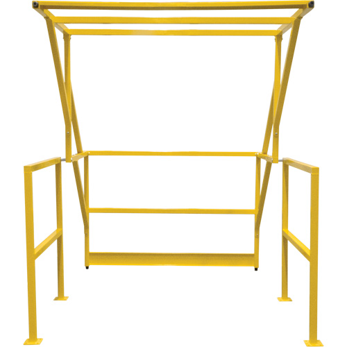 Barri&egrave;re de s&eacute;curit&eacute; pour mezzanine, 70" lo x 77" ha, 78" &eacute;lev&eacute;e, Jaune Auto Electric Service Ltd.