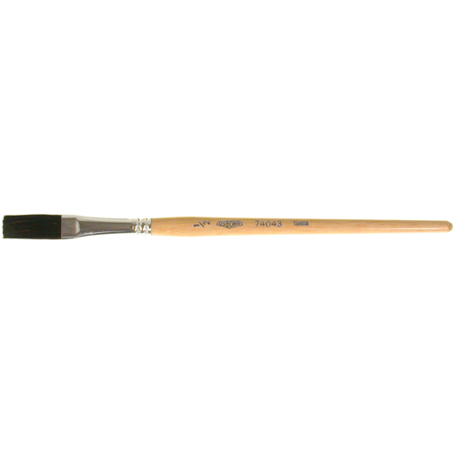 One Stroke Paint Brush, 1/2" Brush Width, Ox Hair, Wood Handle Auto Electric Service Ltd.