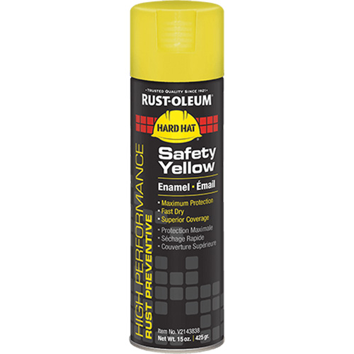 V2100 System Enamel Spray Paint, Safety Yellow, Gloss, 15 oz., Aerosol Can Auto Electric Service Ltd.