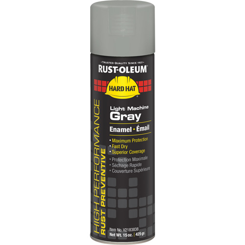 V2100 System Enamel Spray Paint, Light Machine Gray, Gloss, 15 oz., Aerosol Can Auto Electric Service Ltd.