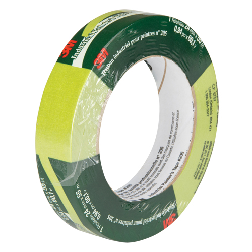 Painter's Masking Tape 205, 24 mm (1") x 55 m (180'), Green Auto Electric Service Ltd.