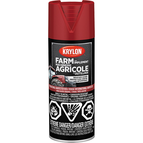 Farm & Implement Spray Paint, International Harvester Red, High-Gloss, 340 g, Aerosol Can Auto Electric Service Ltd.