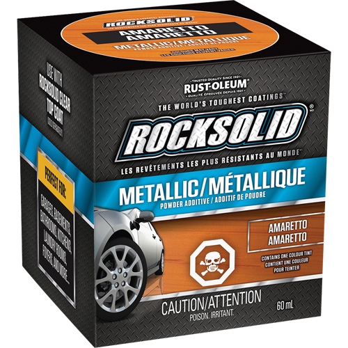 RockSolid&reg; Metallic Powder Additive, 60 mL, Bottle, Amaretto Auto Electric Service Ltd.