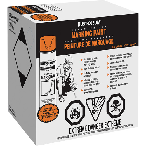 Inverted Marking Paint Spray, Aerosol Can Auto Electric Service Ltd.