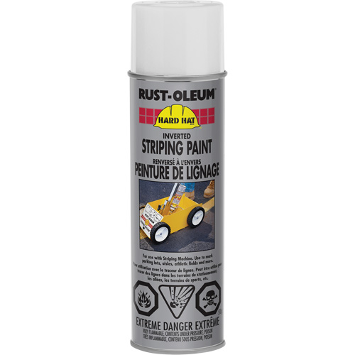 Peinture de marquage renvers&eacute; en a&eacute;rosol, Blanc, Canette a&eacute;rosol Auto Electric Service Ltd.
