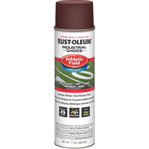Peinture de lignage pour terrains de sport AF1600, Rouge, Canette a&eacute;rosol Auto Electric Service Ltd.