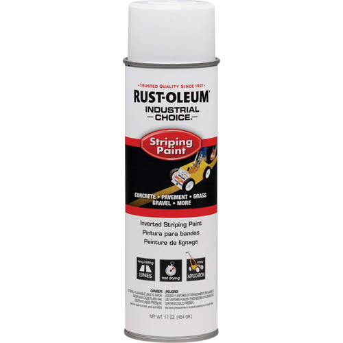 Industrial Choice&reg; S1600 System Inverted Striping Spray Paint, White, 18 oz., Aerosol Can Auto Electric Service Ltd.