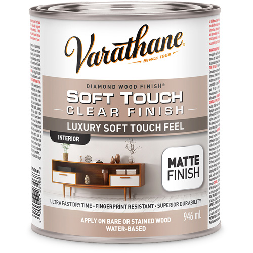 Varathane&reg; Diamond Wood Finish&reg; Coating, 946 ml, Clear, Matte Auto Electric Service Ltd.