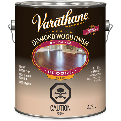 Varathane&reg; Diamond Wood Finish Floors Coating, 3.78 L, Clear, Gloss Auto Electric Service Ltd.