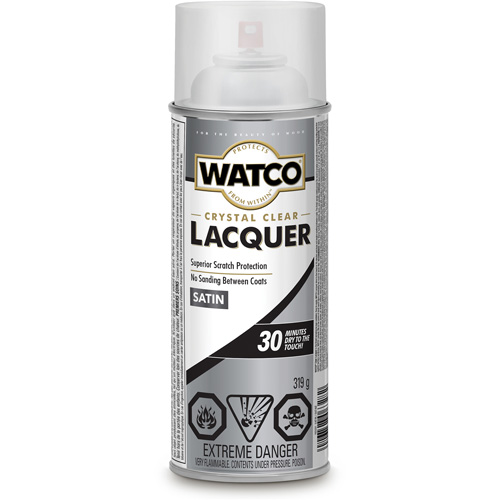 Laque pour bois Watco, 319 g, Transparent, Satin Auto Electric Service Ltd.
