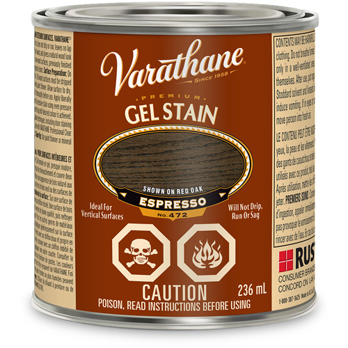 Varathane&reg; Premium Gel Stain, 236 ml, Espresso Auto Electric Service Ltd.