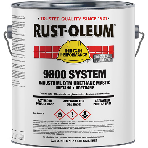 Activateur pour le syst&egrave;me de mastic &agrave; lur&eacute;thane 9800 DTM, 1 gal. Auto Electric Service Ltd.