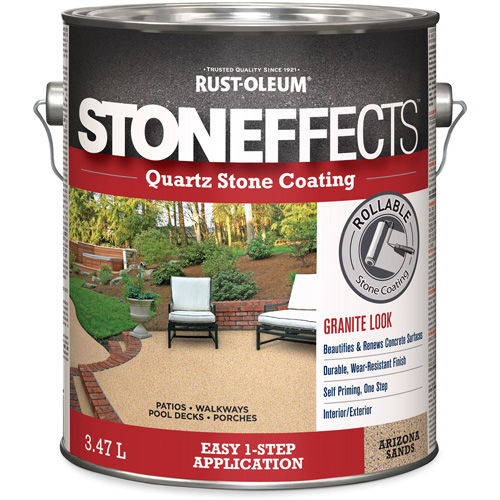 Stoneffects Quartz Stone Coating, 3.78 L, Water-Based, Textured, Beige Auto Electric Service Ltd.