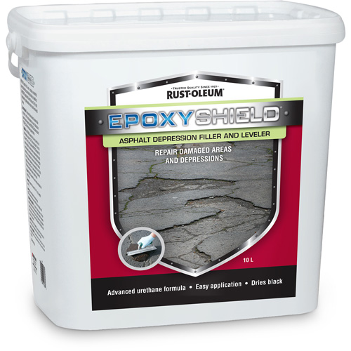 EpoxyShield&reg; Asphalt Depression Filler & Leveler, Pail, Black Auto Electric Service Ltd.