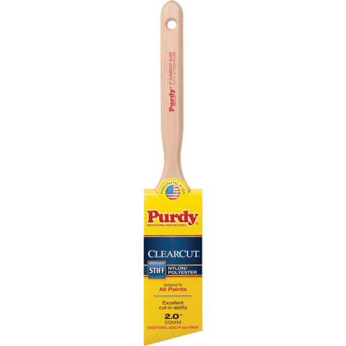 Clearcut&reg; Glide Paint Brush, Poly/Nylon, Wood Handle, 2" Width Auto Electric Service Ltd.