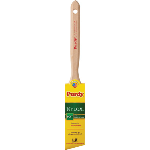 Nylox Glide Paint Brush, Nylon, Wood Handle, 1-1/2" Width Auto Electric Service Ltd.