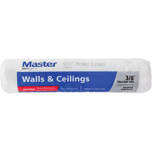Master Woven Roller Cover, 10 mm (3/8") Nap, 240 mm (9-1/2") L Auto Electric Service Ltd.