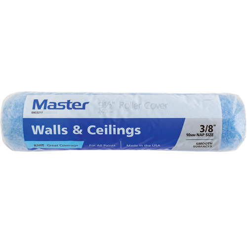 Master Woven Roller Cover, 10 mm (3/8") Nap, 240 mm (9-1/2") L Auto Electric Service Ltd.