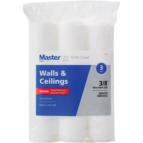 Master Woven Roller Cover, 10 mm (3/8") Nap, 240 mm (9-1/2") L Auto Electric Service Ltd.