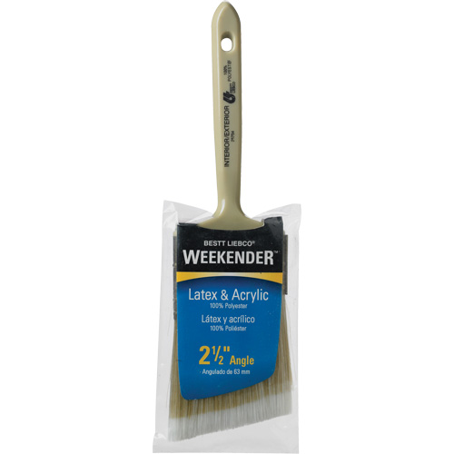 Weekender Angle Paint Brush, Polyester, Plastic Handle, 2-1/2" Width Auto Electric Service Ltd.
