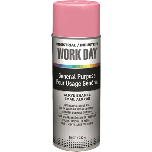 Industrial Work Day Paint, Pink, Gloss, 10 oz., Aerosol Can Auto Electric Service Ltd.