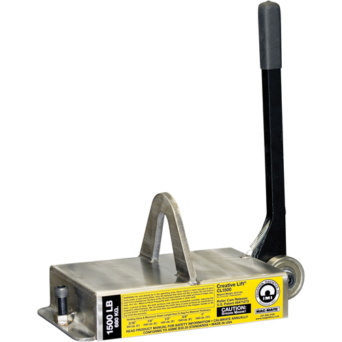 Creative Lift&reg; Magnets, 1500 lbs. (0.75 tons) Holding Cap., 14-3/4" L x 7-1/4" W x 6-3/4" H Auto Electric Service Ltd.