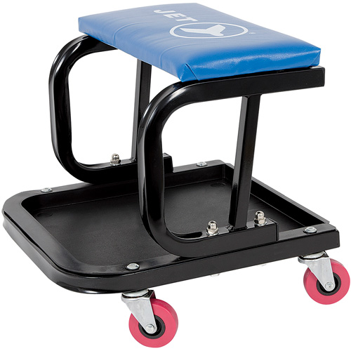 JMS-641A Mechanic's Roller Seat, Vinyl, Blue, 300 lbs. Capacity Auto Electric Service Ltd.