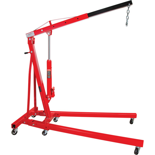 Folding Shop Crane, 4000 lbs. (2 tons) Capacity Auto Electric Service Ltd.