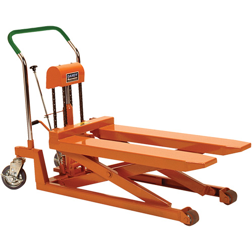 Table &eacute;l&eacute;vatrice &agrave; ciseaux et fourches Dandy Lift, 37,1" lo x 19,7" la, Acier, Capacit&eacute; 1100 lb Auto Electric Service Ltd.
