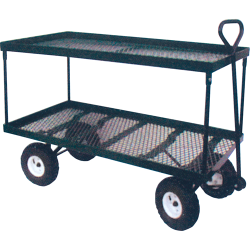 Double Deck Wagon, 24" W x 48" L, 600 lbs. Capacity Auto Electric Service Ltd.