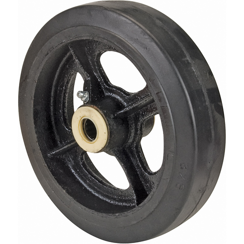 Roues en caoutchouc, 8" (203 mm) dia. x 2" (51 mm) la, Capacit&eacute; de 600 lb (272 kg) Auto Electric Service Ltd.
