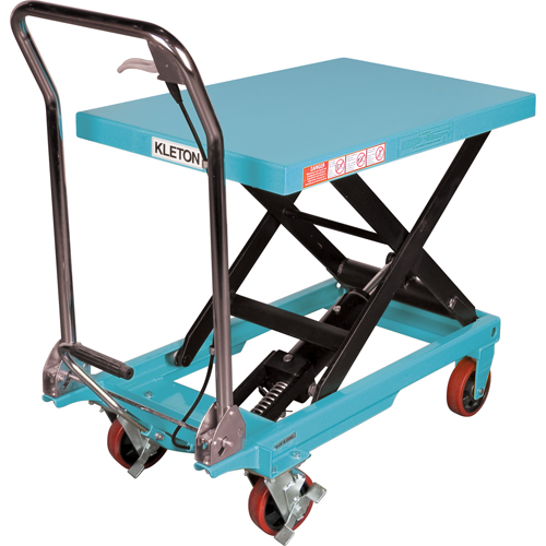 Table &eacute;l&eacute;vatrice robuste &agrave; ciseaux hydraulique, 32" lo x 19-3/4" la, Acier, Capacit&eacute; 660 lb Auto Electric Service Ltd.