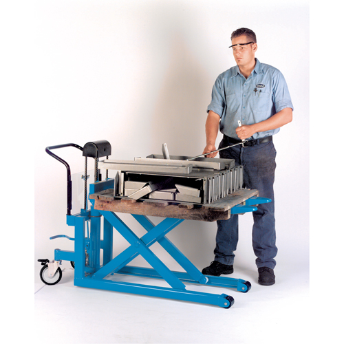 Hydraulic Skid Scissor Lift/Table, 42-1/2" L x 20-1/2" W, Steel, 1000 lbs. Capacity Auto Electric Service Ltd.