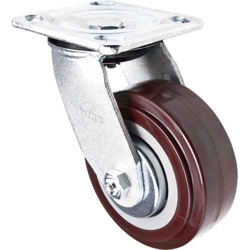 Roulette, Pivotant, 5" (127 mm), Polyur&eacute;thane, 650 lb (294 kg) Auto Electric Service Ltd.