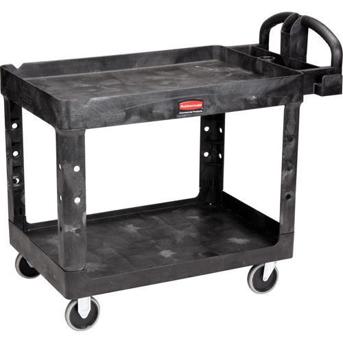 Chariot utilitaire robuste - 4546-00, 2 tiers, 26" x 33-1/4" x 55", Capacit&eacute; 750 lb Auto Electric Service Ltd.