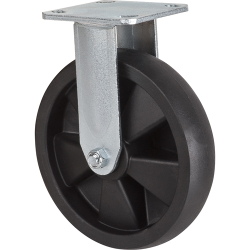 Hi-Temp Caster, Rigid, 8" (203.2 mm), Nylon, 1000 lbs. (453 kg.) Auto Electric Service Ltd.