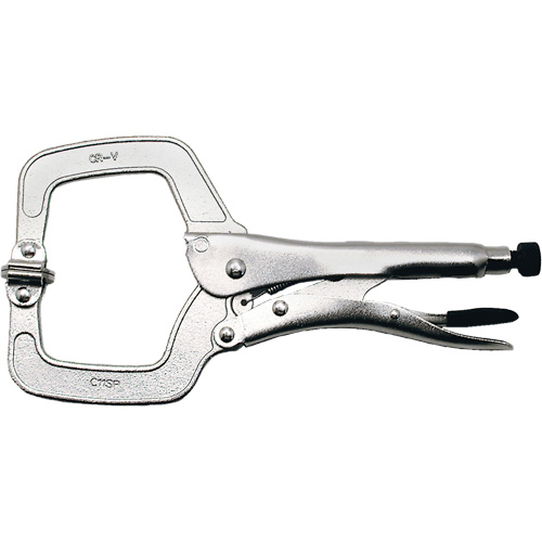 Super Heavy-Duty Locking C-Clamp with Swivel Pad, 11" (279 mm) Capacity Auto Electric Service Ltd.