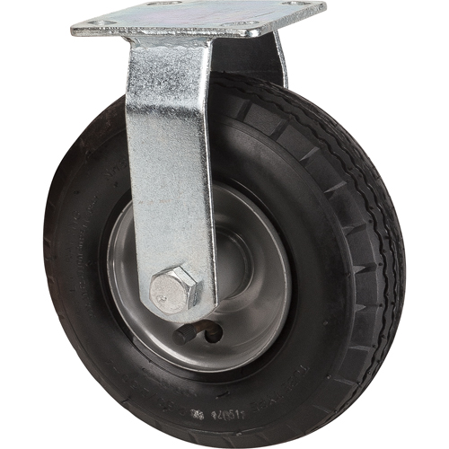 Roulettes pneumatiques, Fixe, 8" (203,2 mm), Pneumatique, 350 lb (158,8 kg) Auto Electric Service Ltd.