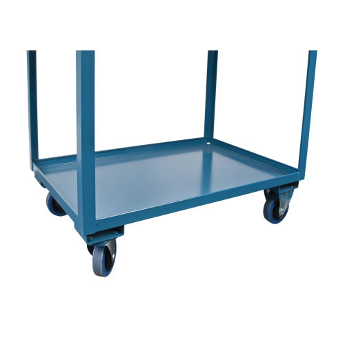 Deep Lipped Service Cart, 2 Tiers, 24" W x 47" H x 36" D, 1200 lbs. Capacity Auto Electric Service Ltd.