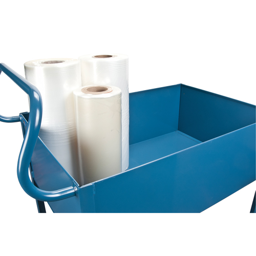 Chariots de service &agrave; bordure profonde, 2 Tiers, 24" la x 47" h x 36" p, Capacit&eacute; 1200 lb Auto Electric Service Ltd.